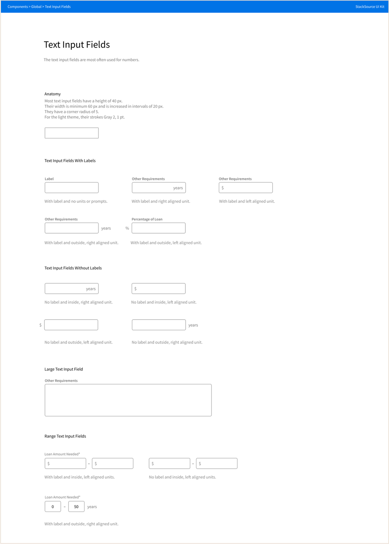 Figma style library