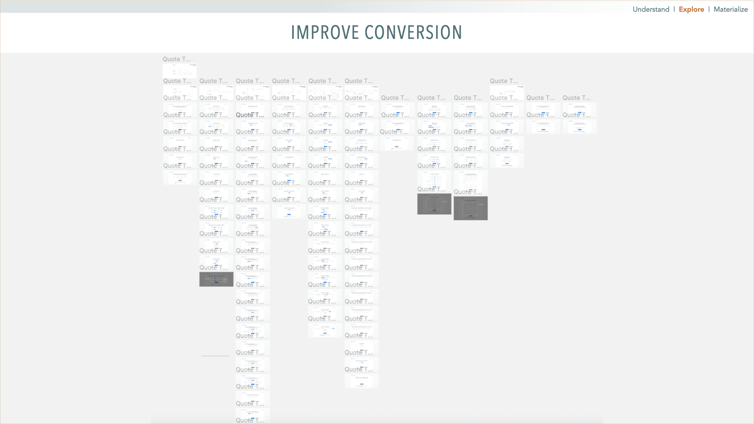 Screen design & prototyping